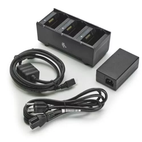 New Zebra Sac-Mpm-3Bchgus1-01 3 Slot Battery Charger *Fast Ship* Nib