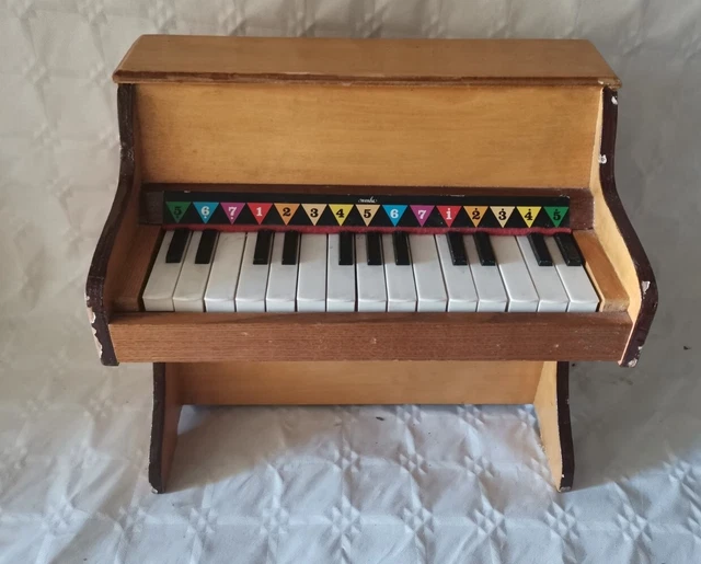 Ancien piano jouet, pianocolor - Jeux & Jouets