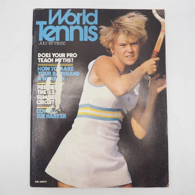 Magazine Tennis De Juillet 1977 - Couverture Chris Evert - État Correct, Collector