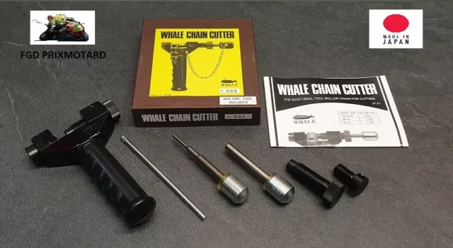 Rive Derive Chaine Tsubaki Whale Chain Cutter Professionel Suzuki