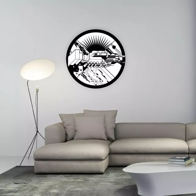 Pink Floyd Band Rock Music Room Wall Decor Sticker Decal 22"X22".