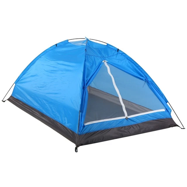 Wakeman Outdoors with Rain Fly and Carrying Bag Tente de Camping d'extérieur avec Mouche de Pluie et Sac de Transport Unisexe, Orange, (L) 77 x (W) 57 x (H) 40