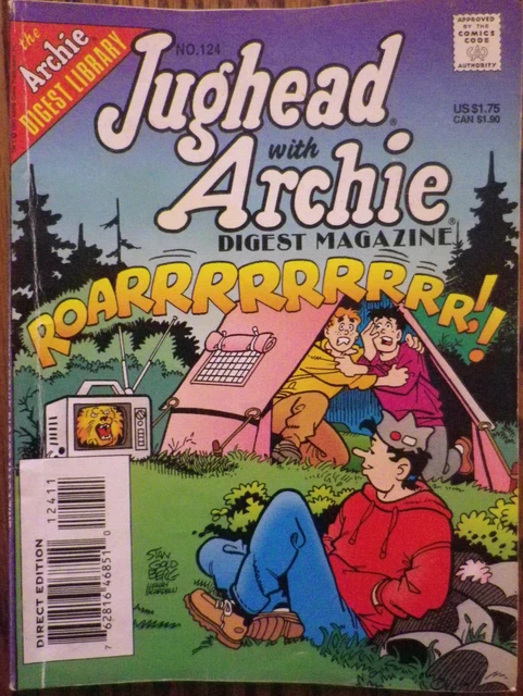 Jughead With Archie Digest Magazine #124 - August 1995 - Archie Comics - LOOK