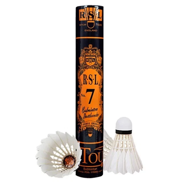 RSL Tourney No.7 Shuttlecocks Badminton Shuttle 100% Genuine