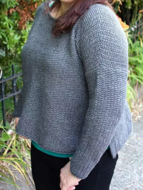 Strickmuster Kopie 3747.   Damenpullover.  36-60" Brust.   Aran
