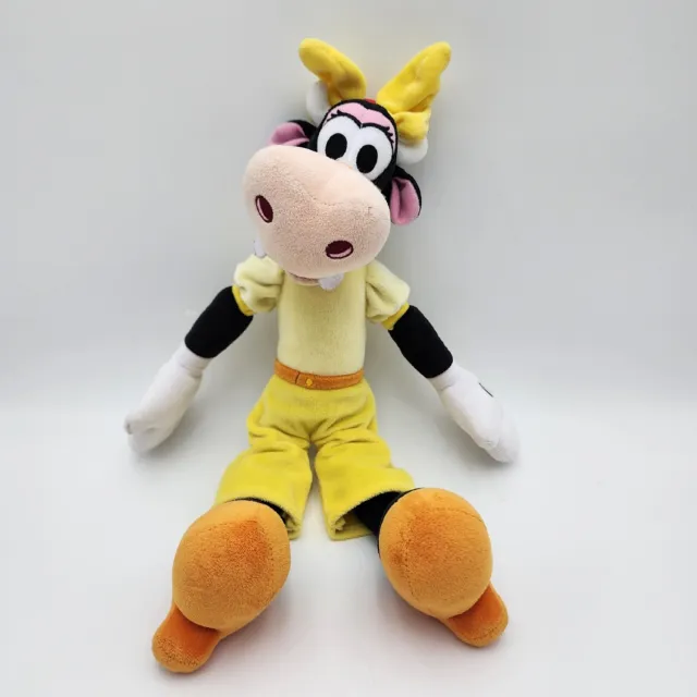 DISNEY MICKEY MOUSE Clubhouse Clarabelle Cow Plush 16 in Rare SEE ...