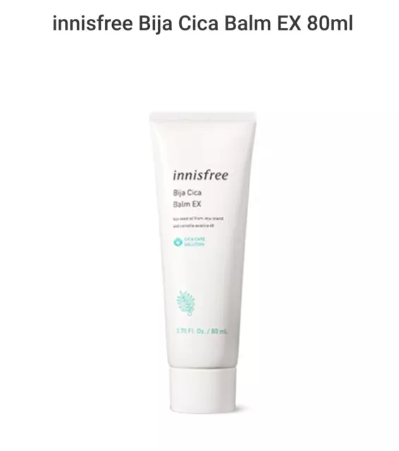 [innisfree] Bija Cica Balm EX 80ml + 1 sample US Seller