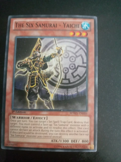 Yu-Gi-Oh! TCG The Six Samurai - Yaichi Structure Deck: Samurai Warlords SDWA-EN…