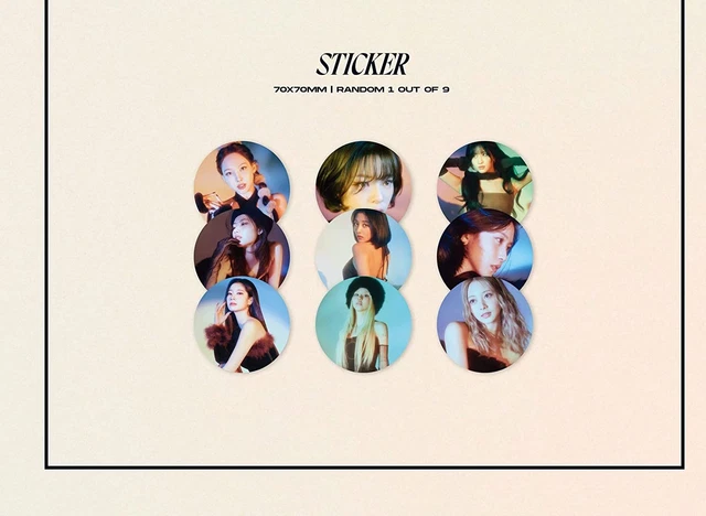Mini Plan TWICE READY TO Be 12Th Mini Album Ver. - Photobook R, Folded Poster ...
