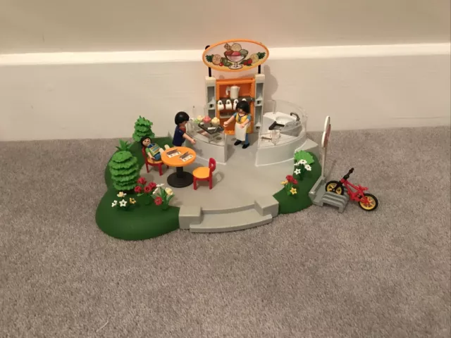 Playmobil ice on sale cream parlour