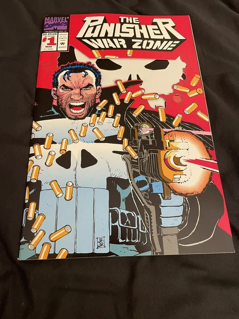 Punisher War Zone #1 Comic Book - Marvel 1992
