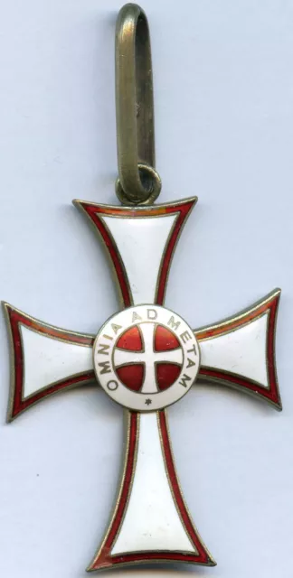 Internationaler Orden Des Weissen Kreuzes Omnia Ad Metam (White Cross Ad Metam)