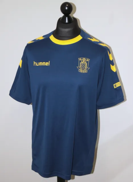 Brondby Denmark training football shirt Hummel Size XL