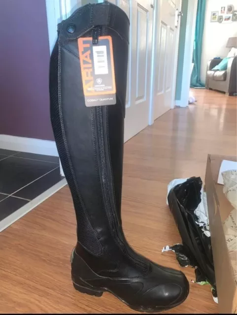 ARIAT VOLANT FRONT Zip Riding Boots 36 130.00 PicClick UK
