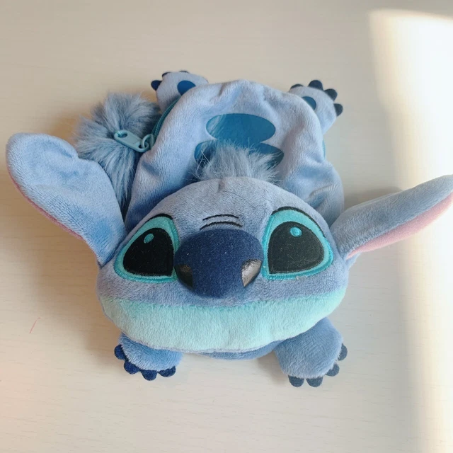 TOKYO DISNEY RESORT Pass Case Pouch Stitch Plush Coin Holder Blue NO ...
