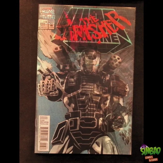 The Punisher, Vol. 11 218B 1st app. of Punisher in the War Machine armor