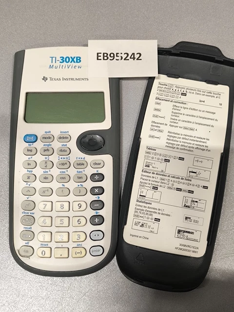 TEXAS INSTRUMENTS TI-30XB MultiView Scientific Calculator - Used £14.16 ...