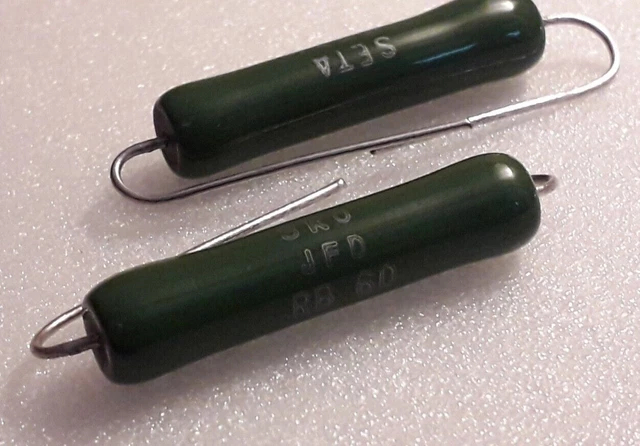 Lot De 5 Résistances Bobinées Vitrifiées SETA 3,3 KΩ 0,8 W - Neuf