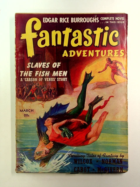 Fantastic Adventures Pulp / Magazine Mar 1941 VG/FN 5.0