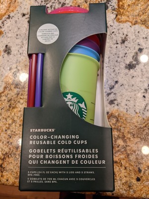 starbucks 2022 color changing cups