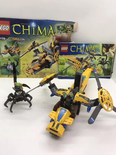 LEGO Chima 70129 Hélicoptère Lavertus - Cdiscount Jeux - Jouets