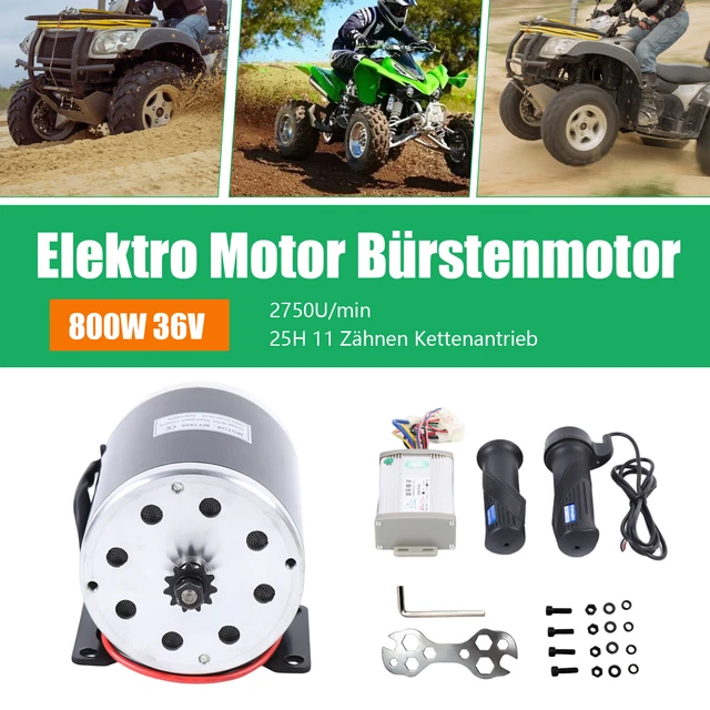 Moteur Electrique 36V 800W pour Moto E-brossé Karts/Scooters / Vélos Electriques