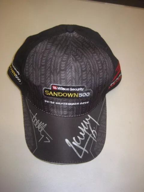 Rick Kelly & Todd Kelly signed 2015 Sandown V8 Supercars cap + Photo Proof & COA