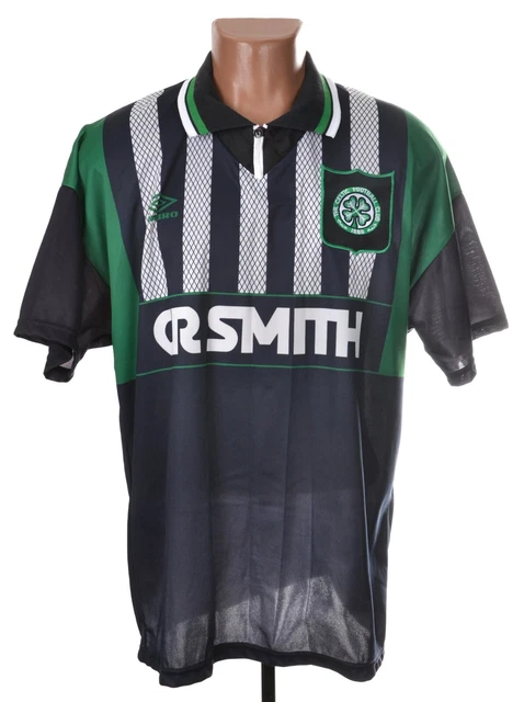 CELTIC 1994 1995 1996 Away Football Shirt Umbro Cr Smith Jersey