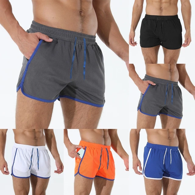 Short De Bain Sport Homme Color Block - Décontracté, Idéal Pour La Plage, La Piscine, Les Fêtes