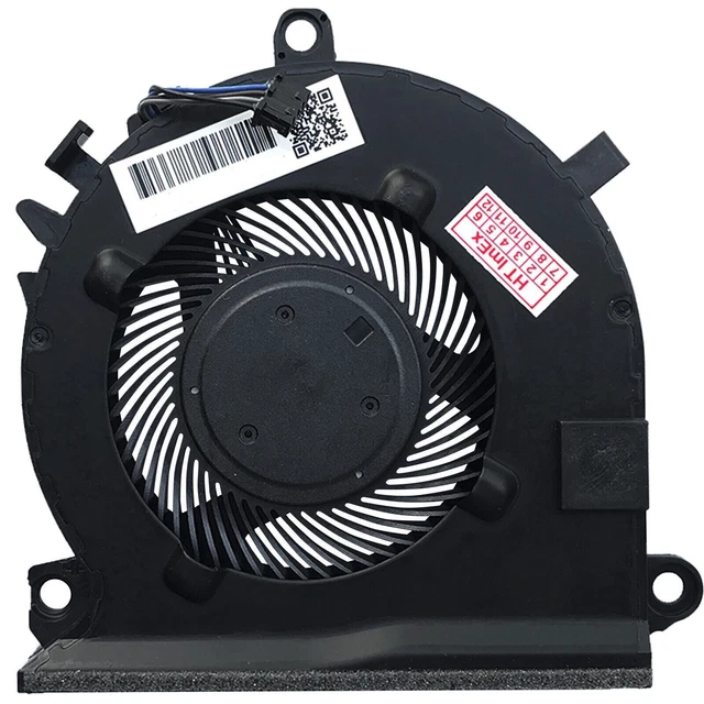 Ventilateur de processeur 4 broches 4 lignes pour ordinateur portable HP Pavilion Gaming 15-EC L77560-001 15-ec0001ne 15-ec0045AX 15-ec002ng Series TPN-Q241 TPN-Q229