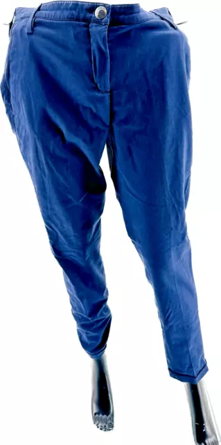 Pantalon bleu marine "brigitte" JACOB COHËN taille 31 (Taille US)