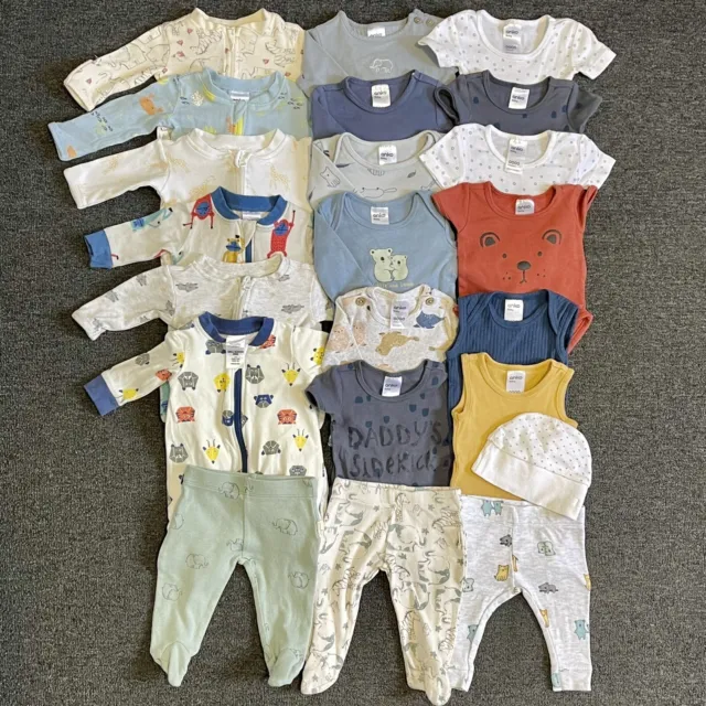 Assorted Kmart Baby Boy Clothing Bundle Size 0000