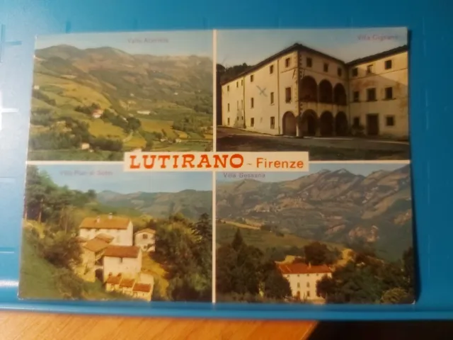 Lutirano Firenze 4 Vedutine Ville Sessana-Cignano-Acerreta-Pian Di Sotto 1972