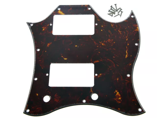 Dark Tortoise SG Full Face Pickguard for Gibson SG SPECIAL Guitar