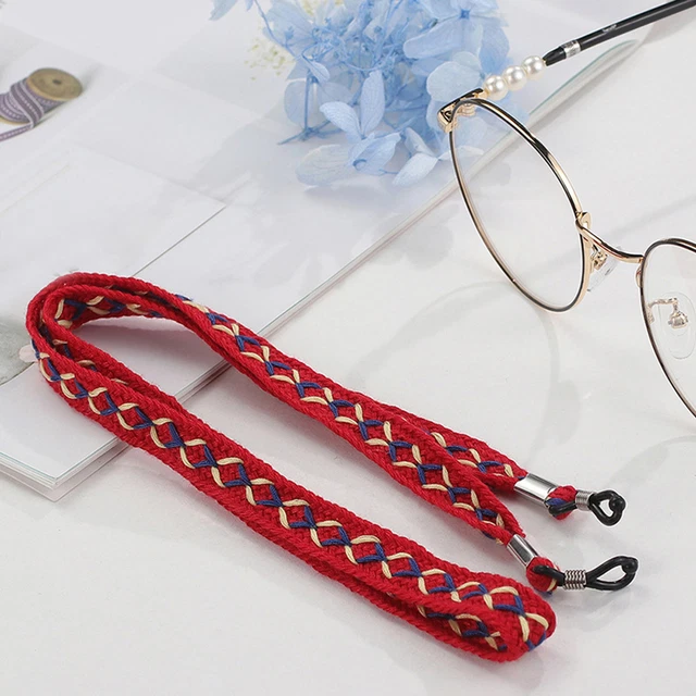 Knitted Exquisite Eyeglasses Chain Elegant Portable Sunglasses Lanyard Strap Dso
