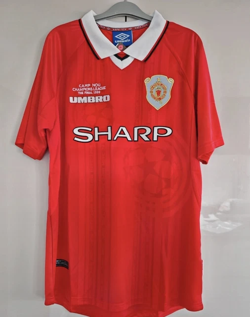 ICONIC MANCHESTER UNITED 1999 Champions League Final Shirt