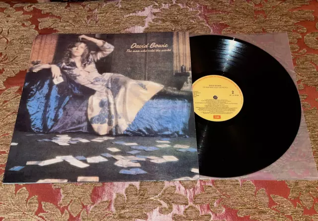 DAVID BOWIE The Man Who Sold The World RARE 1990 GREEK PRESS VINYL LP REMASTERED