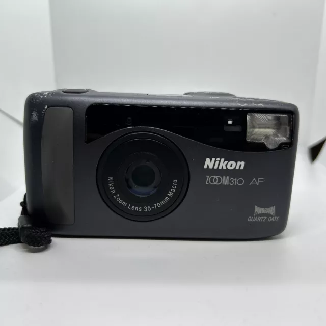 Nikon Zoom 310 AF Panorama Quartz Date 35-70 Zoom 35mm Film Camera