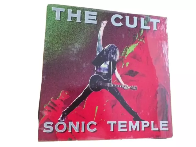 THE CULT Sonic Temple LP 12'' Beggars Banquet 1989 Near Mint NM 1st press Italy