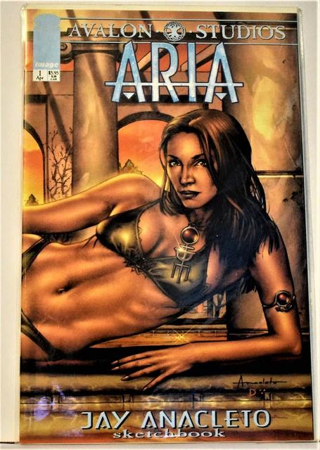 Aria: Jay Anacleto Sketchbook  (1998  -  )  #1
