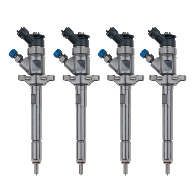 4x Injektor 0445110252 Citroen 9656588980 Peugeot 207 Bipper 1.4 HDi