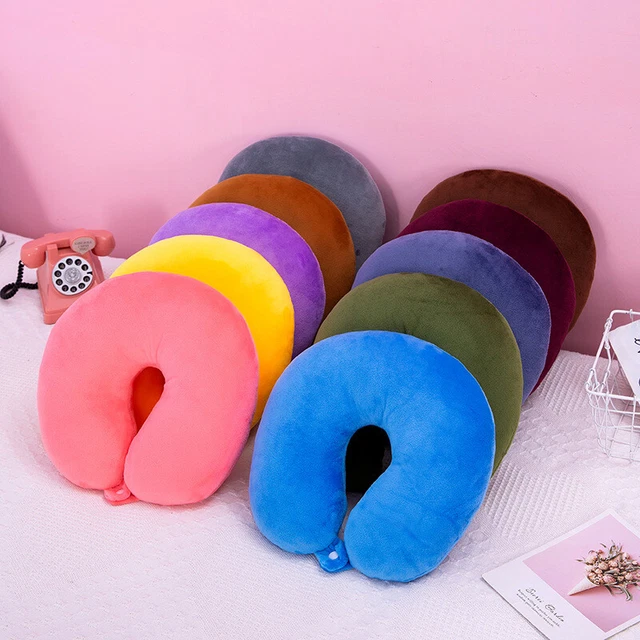 New Memory Foam U Shaped Travel Pillow Neck Head Back Support Rest Cushion 9
