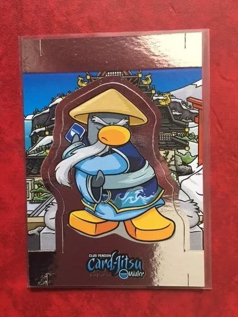 RARE SEALED  Topps Club Penguin Card-jitsu Pack - Water