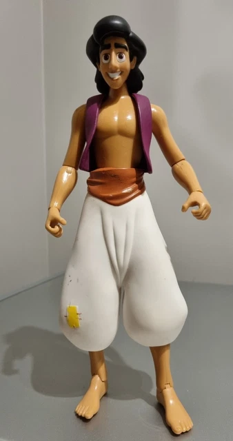 DISNEY ADVENTURES ALADDIN Disney Store Exclusive 1999 11" Action Figure ...