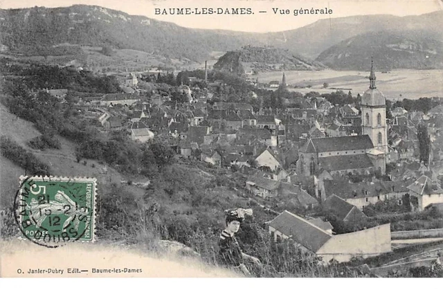 25    .    n° 202146      .     BAUME LES DAMES       .        VUE GENERALE