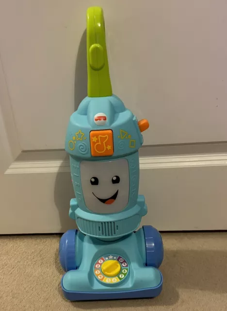 Fisher-Price Laugh & Learn Light-up Learning Hoover - Preowned - Good Condition