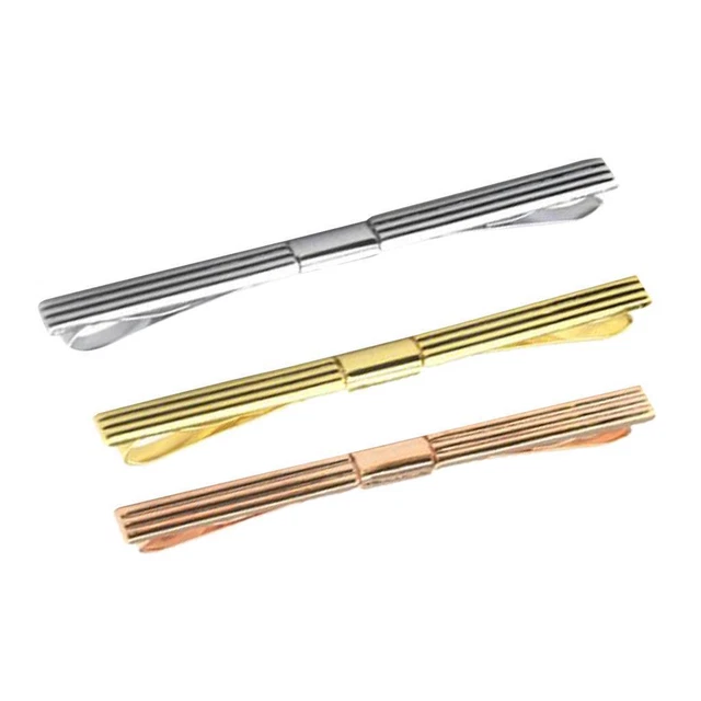 3 Pieces Collar Bar Shirt Clip Men's Shirt Suit Collar Pin For Gentlemen