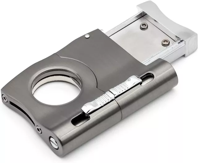 Cigar Cutter Punch Built 2 Punches Tool Stainless Steel Blade scissors accessori 2