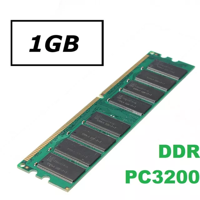 1GB 1024MB DDR DDR1 RAM Speicher PC3200 400 MHz 184-pin 2.5V Arbeitsspeicher