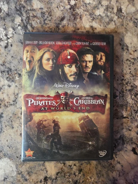 WALT DISNEY PIRATES of the Caribbean At Worlds End DVD Movie 2007 ...